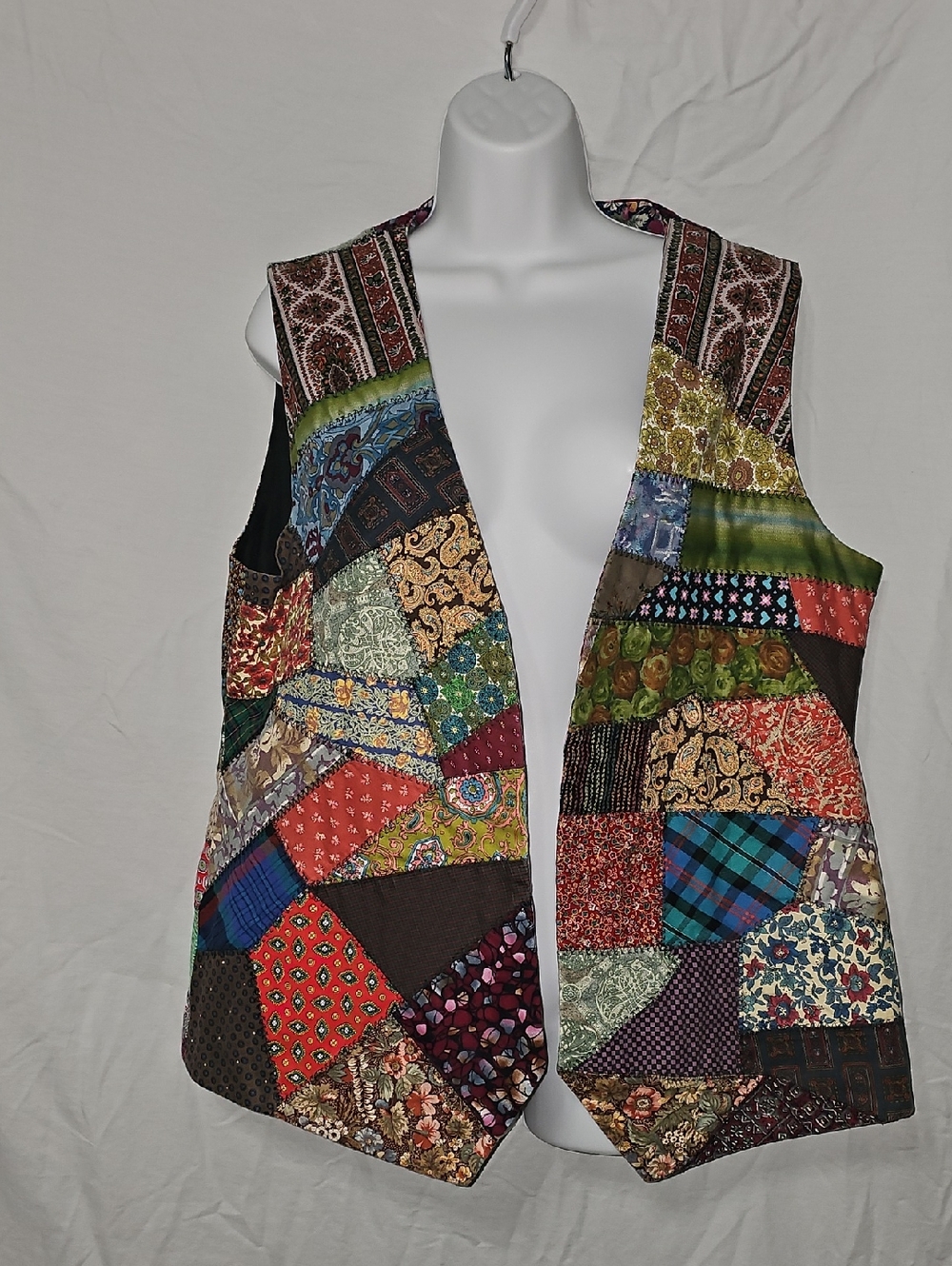 Handmade Lined Patchwork Vest
